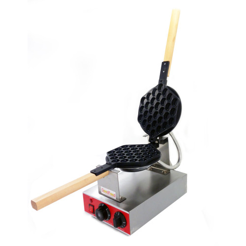 Вафельниця для гонконгських вафель Bubble GoodFood WB1HK — професійне обладнання для кафе та ресторанів, об’ємні вафлі з начинкою всередині