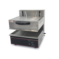 Електричний гриль-саламандра GoodFood GS450L, 2,8 кВт, 50–300°C, нерж. сталь, одна зона нагріву, для кафе та ресторанів