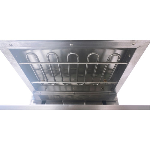 Електричний гриль-саламандра GoodFood GS450L, 2,8 кВт, 50–300°C, нерж. сталь, одна зона нагріву, для кафе та ресторанів