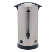 Електричний кип’ятильник GoodFood WB14DW 14 л з подвійною стінкою, автоматичним термостатом і корпусом із нержавіючої сталі для громадського харчування