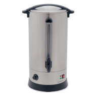 Електричний кип’ятильник GoodFood WB14DW 14 л з подвійною стінкою, автоматичним термостатом і корпусом із нержавіючої сталі для громадського харчування