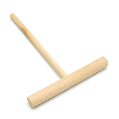 Шпатель дерев'яний GoodFood для млинців CM10R — аксесуар для випічки, тіста та кухні, ширина 175 мм, довжина ручки 220 мм