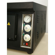 Електрична піч для піци GoodFood PO11 на 4 піци 30 см, 4,2 кВт, шамот, до 400°C, внутрішнє підсвічування, професійна