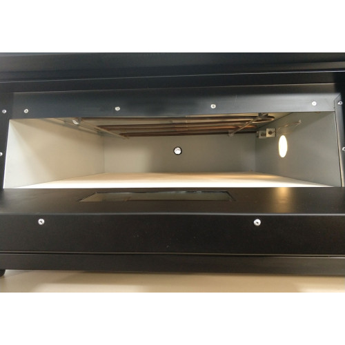 Електрична піч для піци GoodFood PO11 на 4 піци 30 см, 4,2 кВт, шамот, до 400°C, внутрішнє підсвічування, професійна