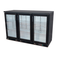 Шкаф барный холодильный GoodFood GF-SGD315-H6C — вместительный холодильник для напитков с LED-подсветкой и стеклянной дверью, 314 л