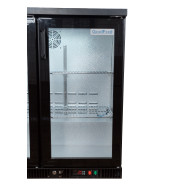 Шкаф барный холодильный GoodFood GF-SGD315-H6C — вместительный холодильник для напитков с LED-подсветкой и стеклянной дверью, 314 л