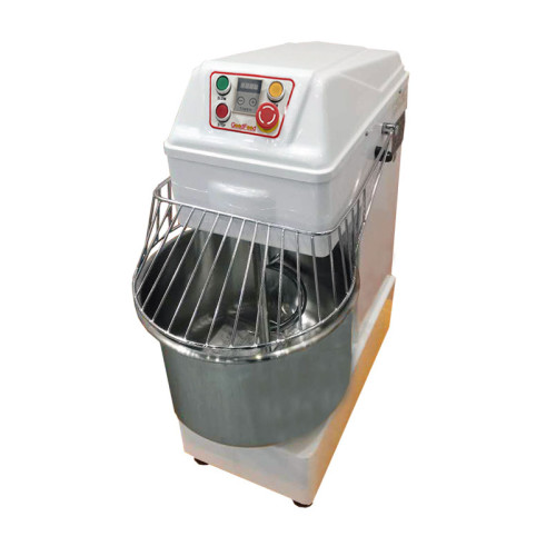 Тістоміс GoodFood SM40T2V380 — спіральний тістоміс 40 л для піци, хліба та булочок, 2 швидкості, 380В, промисловий, для пекарні та ресторану