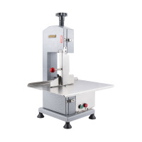 Електрична стрічкова пила GoodFood SE1260 для кісток і м’яса, 750 Вт, довжина полотна 1260 мм, товщина різу 4–120 мм, алюмінієвий корпус