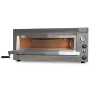 Електрична піч для піци GoodFood PO33 — 4 піци Ø35 см, 4,2 кВт, шамот, температура до 500°C, для кафе та ресторанів
