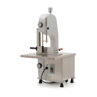 Професійна стрічкова пила для кісток і м'яса GoodFood SE1650AL, 1100 Вт, алюміній/нерж. сталь, товщина різу 4–180 мм