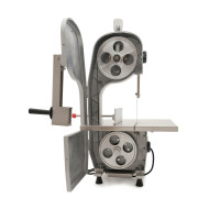 Професійна стрічкова пила для кісток і м'яса GoodFood SE1650AL, 1100 Вт, алюміній/нерж. сталь, товщина різу 4–180 мм