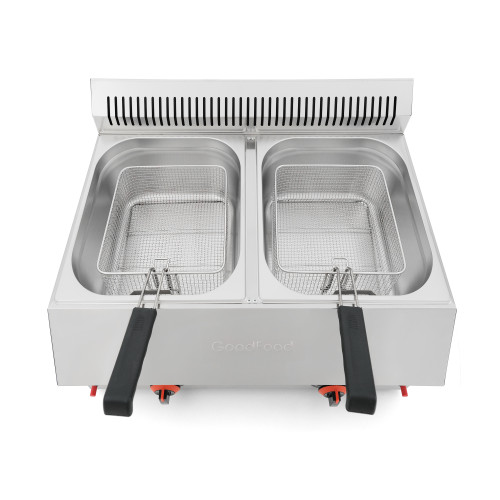 Фритюрница газовая GoodFood GF66 LPG 6+6 литров