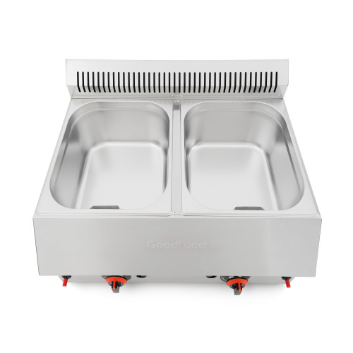 Фритюрница газовая GoodFood GF66 LPG 6+6 литров