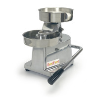 Ручний прес для гамбургерів GoodFood HF150 — професійний формувач котлет із нержавіючої сталі, діаметр 150 мм, з папером 400 аркушів
