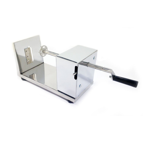 Слайсер для нарізки картоплі чипсами GoodFood VC01 — ручний професійний слайсер із нержавної сталі, 12 кг/год, 2 леза, компактний