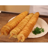 Слайсер для нарізки картоплі чипсами GoodFood VC01 — ручний професійний слайсер із нержавної сталі, 12 кг/год, 2 леза, компактний