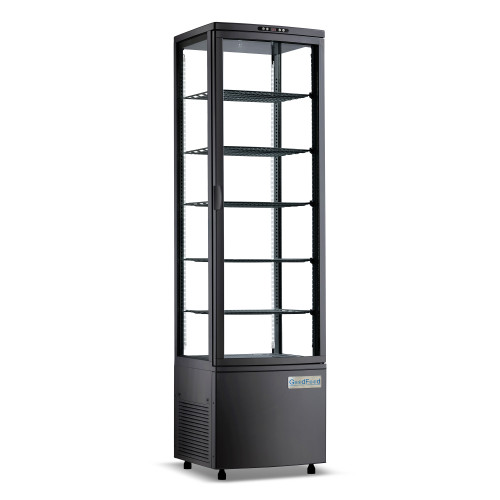 Вітрина холодильна GoodFood RT280L3N чорна