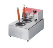 Макароноварка електрична GoodFood PM2, 2 кошики, 2,5 кВт, настільна, нержавіюча сталь — професійне обладнання для кафе та їдалень