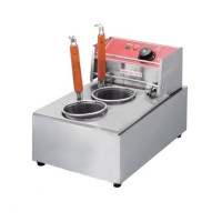 Макароноварка електрична GoodFood PM2, 2 кошики, 2,5 кВт, настільна, нержавіюча сталь — професійне обладнання для кафе та їдалень