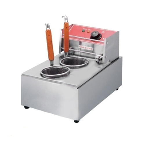 Макароноварка електрична GoodFood PM2, 2 кошики, 2,5 кВт, настільна, нержавіюча сталь — професійне обладнання для кафе та їдалень