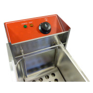 Макароноварка електрична GoodFood PM2, 2 кошики, 2,5 кВт, настільна, нержавіюча сталь — професійне обладнання для кафе та їдалень