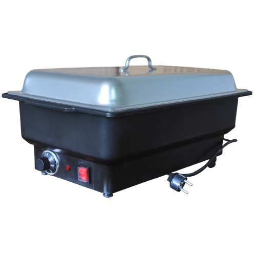 Чаффіндіш електричний GoodFood CD100P — професійний підігрівач страв із нержавіючої сталі для ресторанів, кейтерингу та банкетів