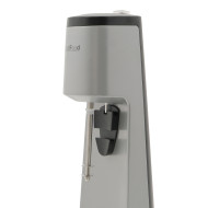 Міксер молочний GoodFood MFD44 — однопостовий професійний міксер для коктейлів, корпус алюмінієвий, чаша 1 л, 2 швидкості, 400 Вт, для кафе та барів