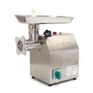 М’ясорубка GoodFood MG12SS Reverse — професійна електрична м’ясорубка з нержавної сталі з реверсом, 150 кг/год, 750 Вт, для ресторанів та кафе