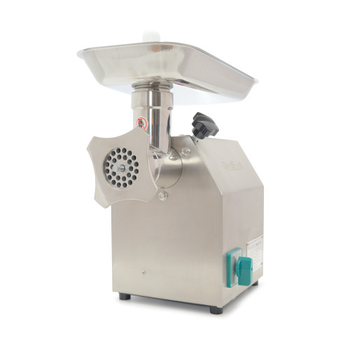 М’ясорубка GoodFood MG12SS Reverse — професійна електрична м’ясорубка з нержавної сталі з реверсом, 150 кг/год, 750 Вт, для ресторанів та кафе