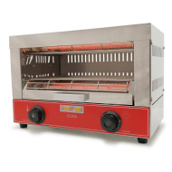 Електричний гриль-саламандра GoodFood GS300 — професійний настільний гриль для кафе, ресторанів та фастфуду, 2,4 кВт, нержавіюча сталь