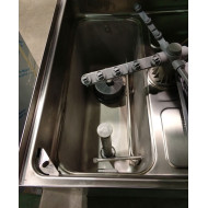 Купольна посудомийна машина Empero EMP.1000-SDF із цифровим дисплеєм керування