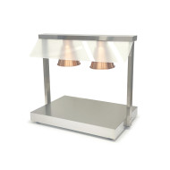 Апарат для підігріву готових страв GoodFood FW2 — настільний марміт із нержавіючої сталі з інфрачервоним підігрівом для ресторанів, кафе та їдалень