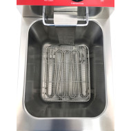 Електрична фритюрниця GoodFood EF12A1, 12 л, з краном для зливу олії, нержавіюча сталь, 3,25 кВт — професійне рішення для кафе та ресторанів