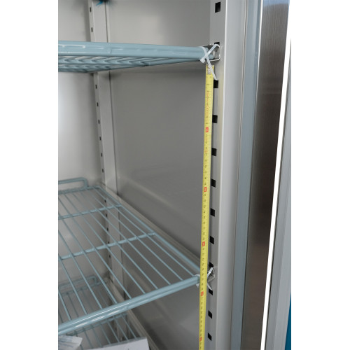 Шкаф холодильный GoodFood GF-GN1200TN-HC, 1200 л, 2 двери, нерж. сталь, -2~+8°C, динамическое охлаждение, для профессиональной кухни