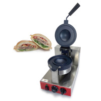 Гриль контактный для бургеров GoodFood WB1RHB — профессиональный электрический гриль для приготовления идеальных UFO-бургеров (100×60 мм) с антипригарным покрытием
