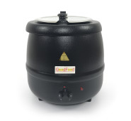 Електросупниця GoodFood SK10 – марміт для перших страв, 10 л, нержавіюча сталь, автоматичний термостат, регулювання температури