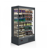 Холодильна вітрина-горка CoolJet GL 2500, 2500х660х2100 мм, середньотемпературна, RAL 7016, динамічне охолодження, LED, Україна