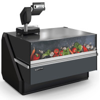 Нейтральний стіл QuadroStream 1250х1120х1150 мм з нержавіючої сталі для кухні, їдальні, кафе, харчового виробництва