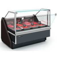 Холодильна вітрина QuadroStream 1250x1100x1130 мм, середньотемпературна, RAL 7016, викладка 900 мм, скло 