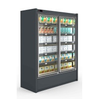 Низькотемпературна гірка CoolJet GL 1562, 2100х1562х660 мм, морозильна вітрина з LED, динамічне охолодження, Danfoss, RAL 7016 Низькотемпературна гірка CoolJet GL 1562, 2100х1562х660 мм, морозильна вітрина з LED, динамічне охолодження, Danfoss, RAL 7016