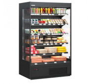 Холодильна гірка Cooles SlimDeck 937х660х2100 мм, середньотемпературна, вбудований агрегат, RAL 7016, динамічне охолодження, LED, Україна