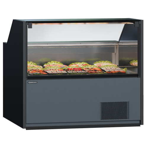 Холодильна вітрина Quadros 1130х1250х1100 мм, Modern Expo, гастрономічна, середньотемпературна, виносний агрегат
