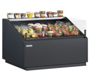 Холодильна вітрина Quadros 850х1250х1100 мм, Modern Expo, гастрономічна, середньотемпературна, виносний агрегат