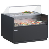 Холодильна вітрина Quadros 1130х1250х1100 мм, Modern Expo, гастрономічна, середньотемпературна, виносний агрегат