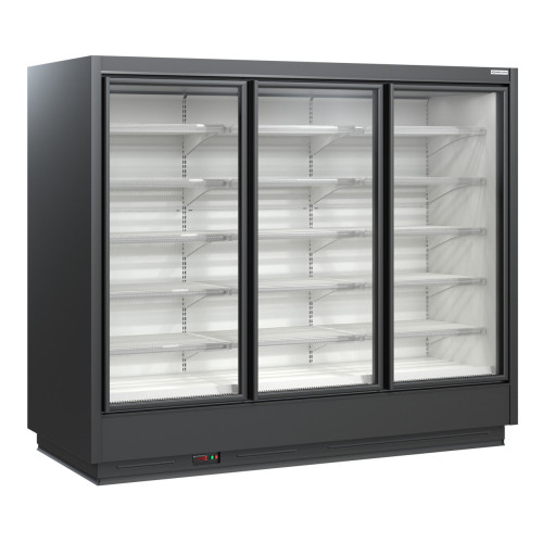 Морозильный регал Cooles Freeze Modern Expo 2075х3124х1000 мм, 16 полок, выносной агрегат, распашные двери, металл, Украина, -15/-18°C