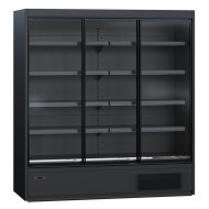 Холодильна гірка Регал Cooles SlimDeck Pro-B  2100х1875х770 мм, Modern Expo, розпашні двері, вбудований агрегат