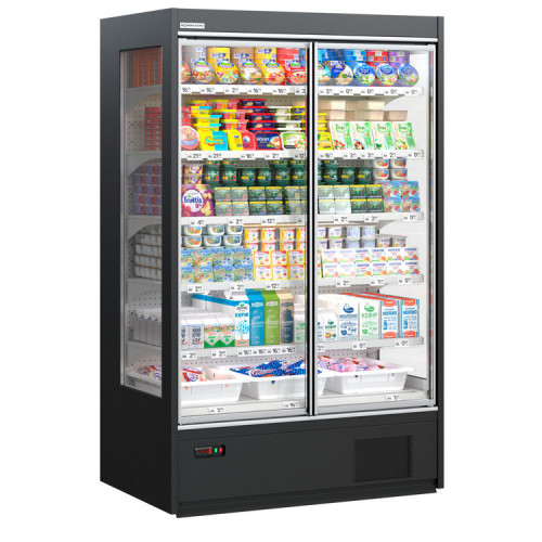 Холодильна гірка Регал Cooles SlimDeck 2100х937х660 мм, Modern Expo, розпашні двері, виносний агрегат