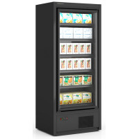 Морозильний регал Cooles SlimFreeze 2100х797х660 мм, Modern Expo, морозильна гірка, вбудований агрегат, розпашні двері