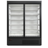 Морозильный регал Cooles SlimFreeze  2100х1562х770 мм, Modern Expo, морозильная горка, встроенный агрегат, распашные двери