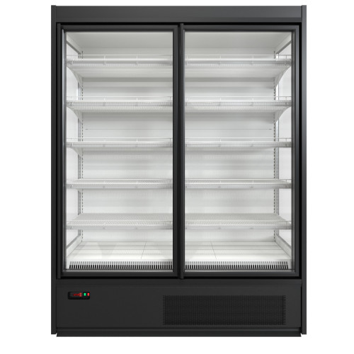 Морозильный регал Cooles SlimFreeze  2100х1562х770 мм, Modern Expo, морозильная горка, встроенный агрегат, распашные двери